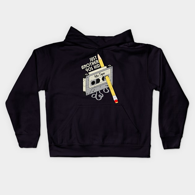 Just Another 90s Kid Kids Hoodie by monicasareen